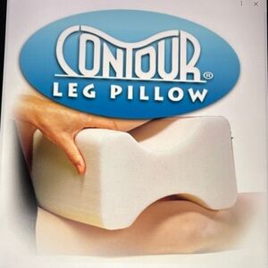 Memory Foam Sleeping Knee Leg Contour Pillow Side Sleeper Back Pain Relief